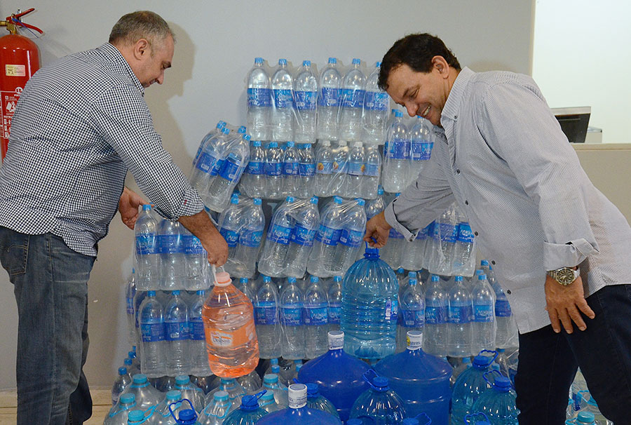 Câmara arrecada mil litros de água na campanha 