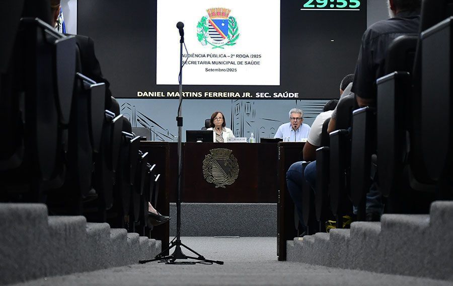 Relatório do segundo quadrimestre da Saúde é apresentado na Câmara