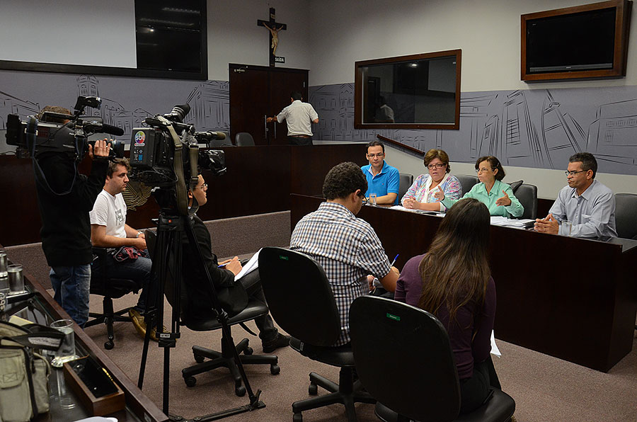 Em coletiva, vereadores falam sobre a rejeição da LDO