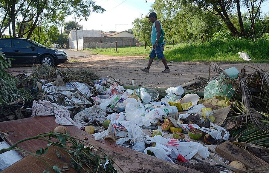 Vereador Lucas Zanatta cobra a limpeza da avenida Paranapanema