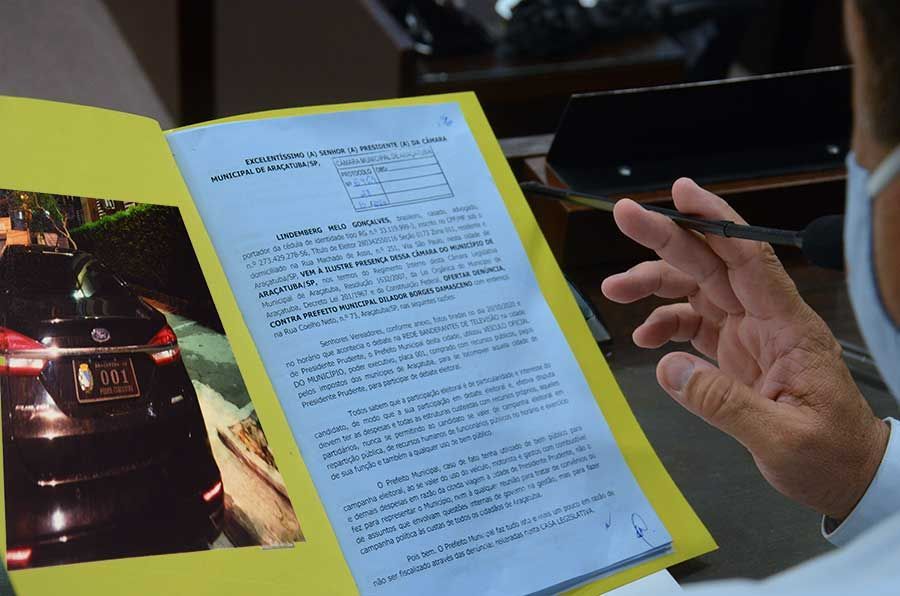 Vereadores rejeitam nova denúncia contra o prefeito de Araçatuba