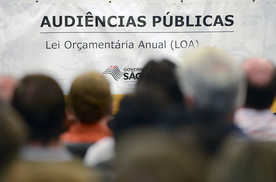 Audiência pública para a Lei Orçamentária Anual 2015 acontece nesta quarta-feira, dia 6