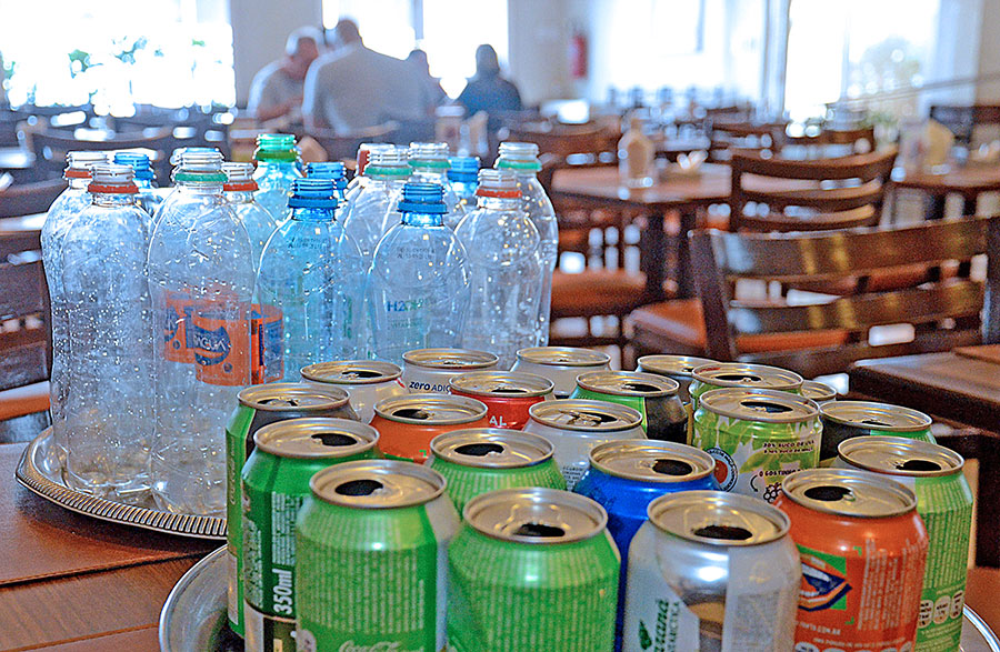 Projeto aprovado obriga descarte seletivo de recicláveis em estabelecimentos comerciais e eventos